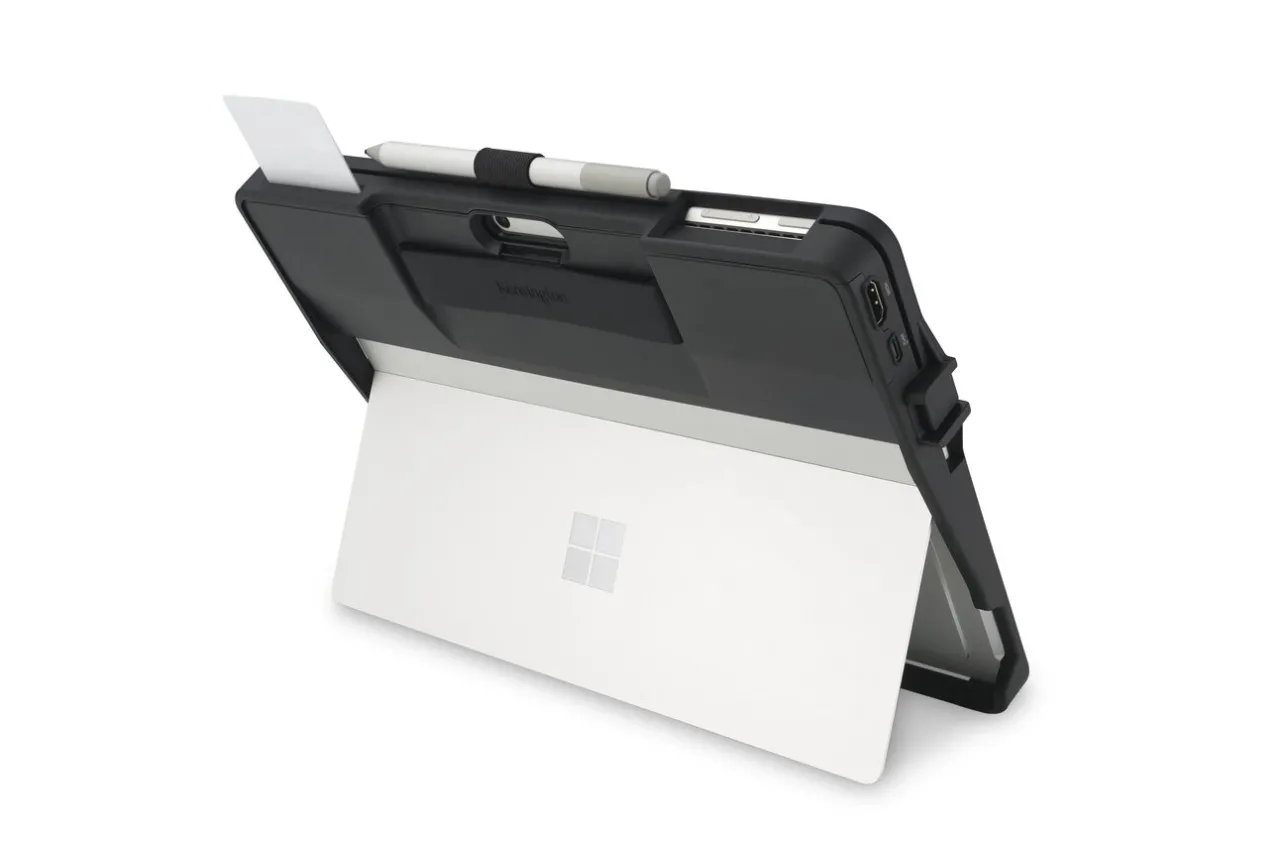 Cheap Kensington BlackBelt™ Rugged Case with Integrated Smart Card Reader (CAC) & HDMI for Surface™ Pro 9 & 10 & Copilot+ PC Surface Pro (11th Edition) - TAA