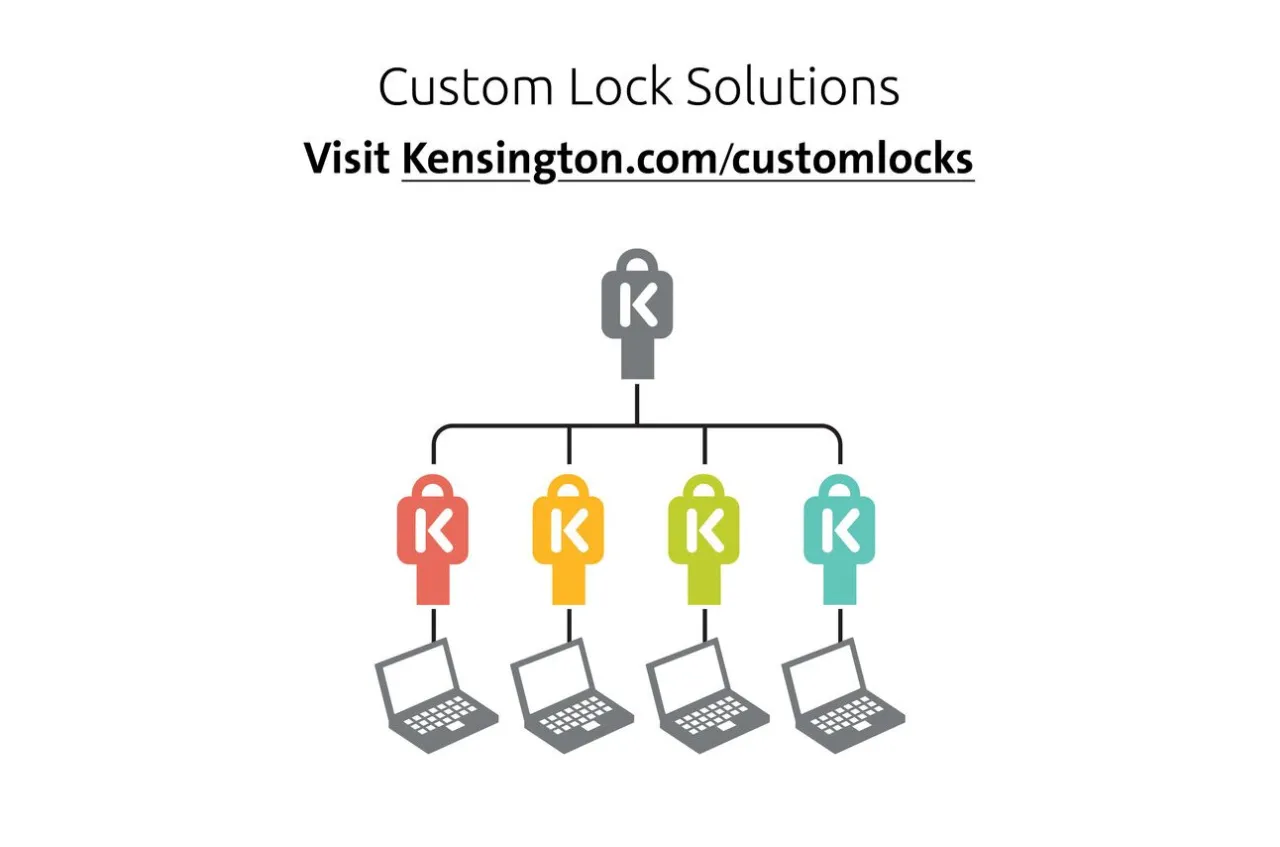 New Kensington ClickSafe® 2.0 Universal Keyed Laptop Lock - TAA
