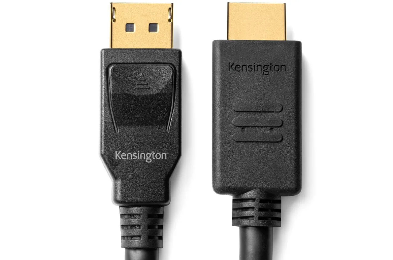 Best Sale Kensington DisplayPort 1.2 (M) to HDMI (M) Passive Unidirectional Cable, 6ft