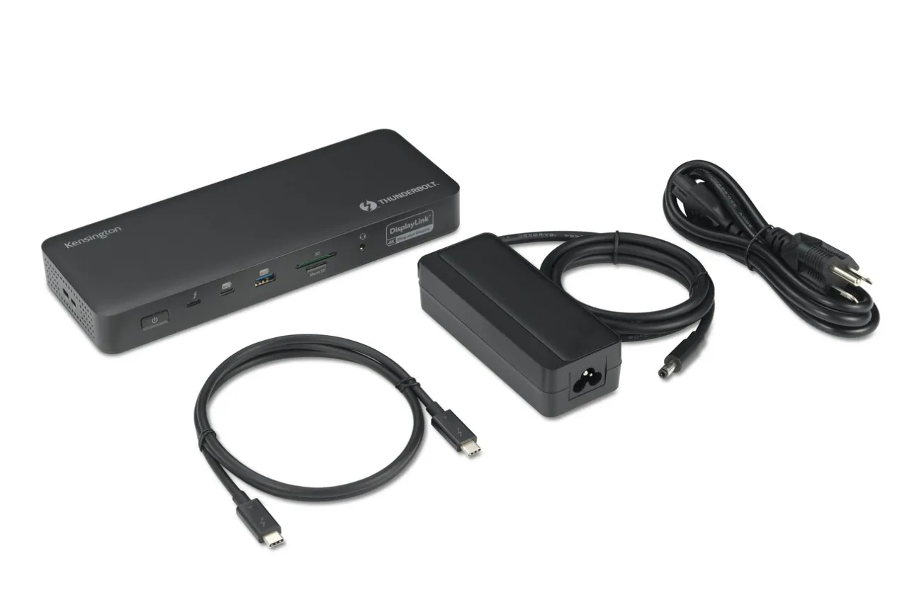Cheap Kensington SD5910T EQ Thunderbolt™ 4 Quad 4K Hybrid Dock with DisplayLink® Technology