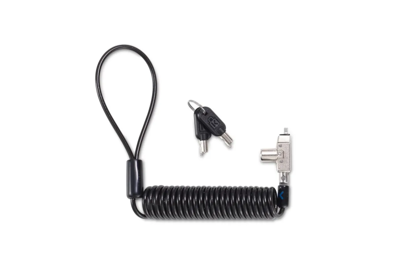 New Kensington Slim N17 2.0 Portable Keyed Laptop Lock for Wedge-Shaped Slots