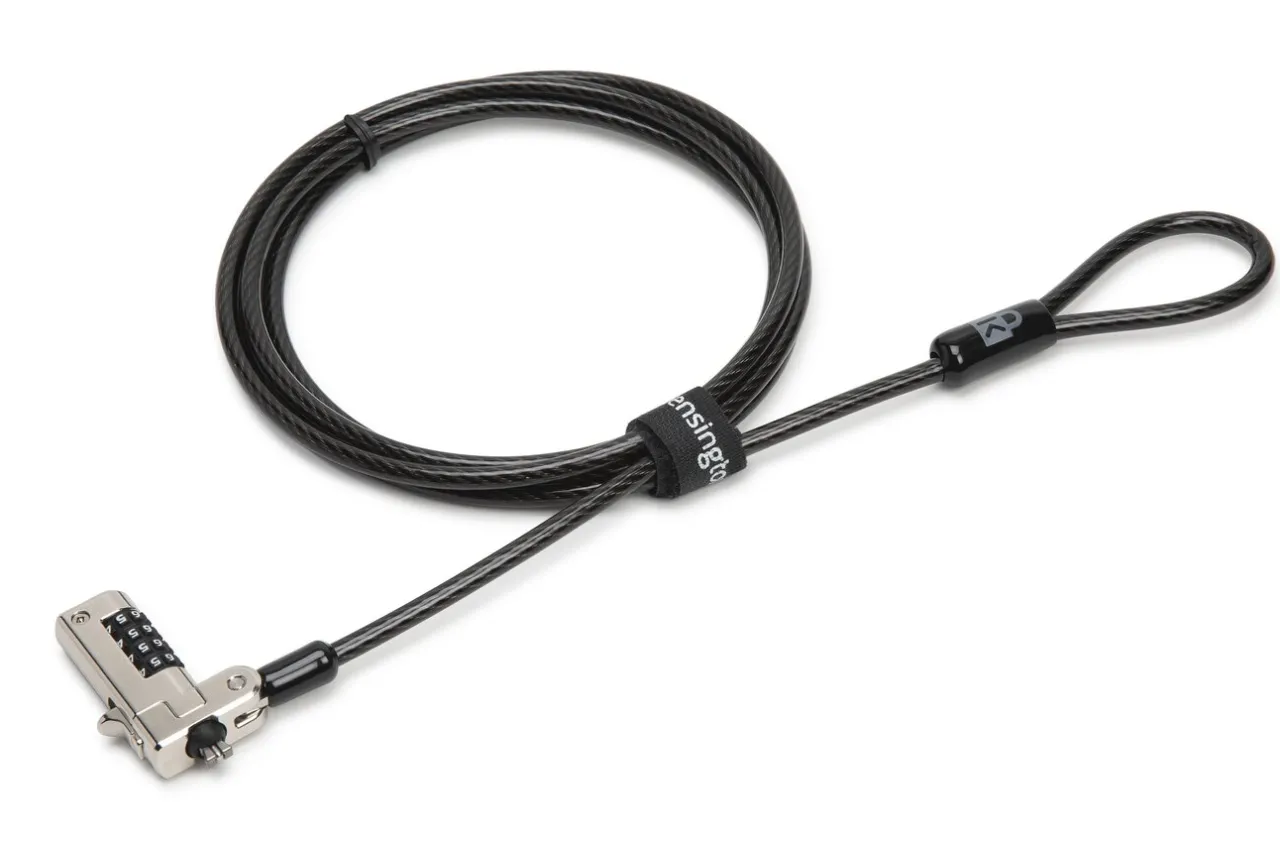 Hot Kensington Slim N17 Combination Laptop Lock for Wedge-Shaped Slots