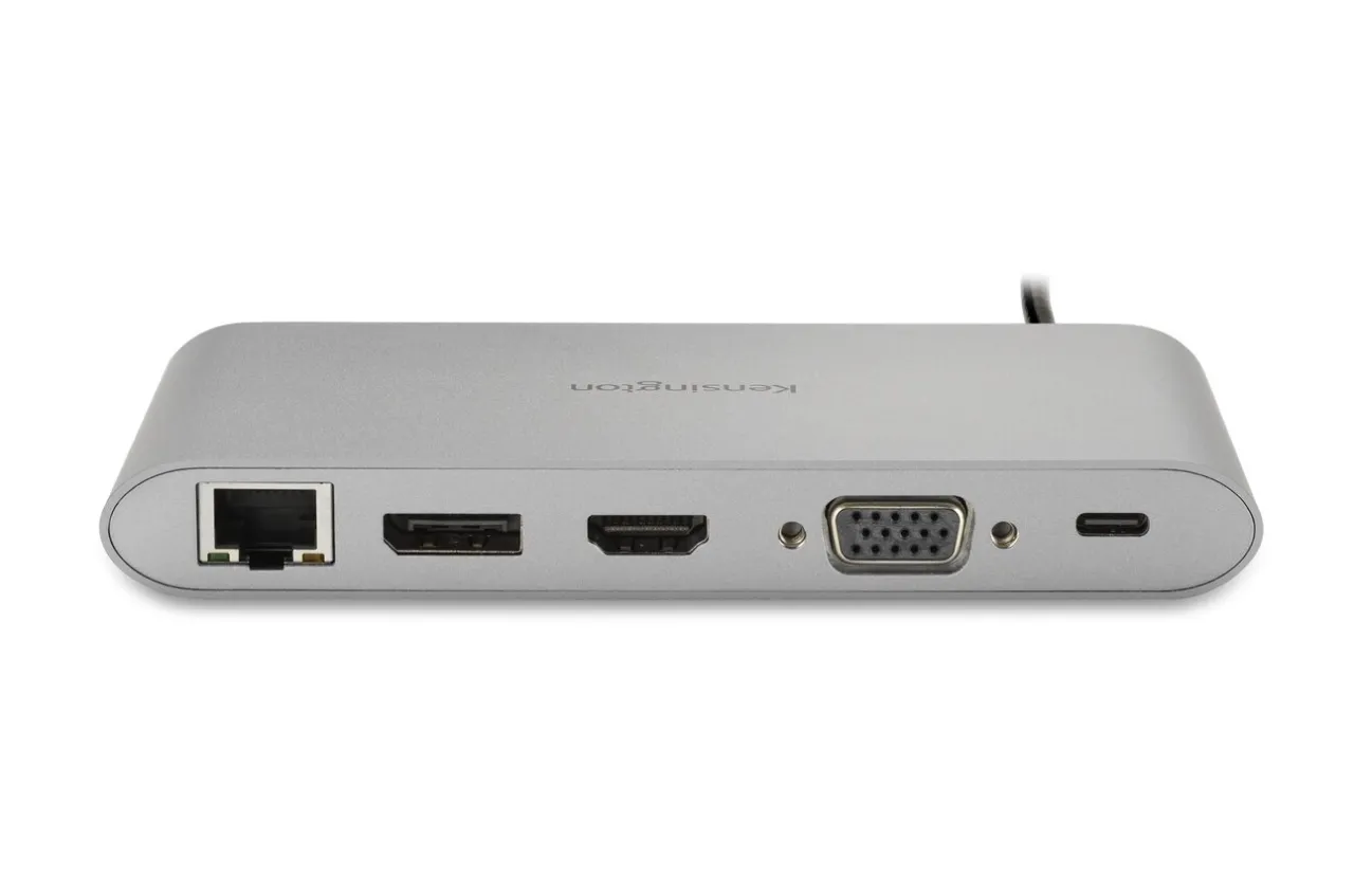Sale Kensington UH1440P USB-C 5Gbps Dual Video Driverless Mobile Dock – 85W Pass-Through Power – DP/HDMI/VGA