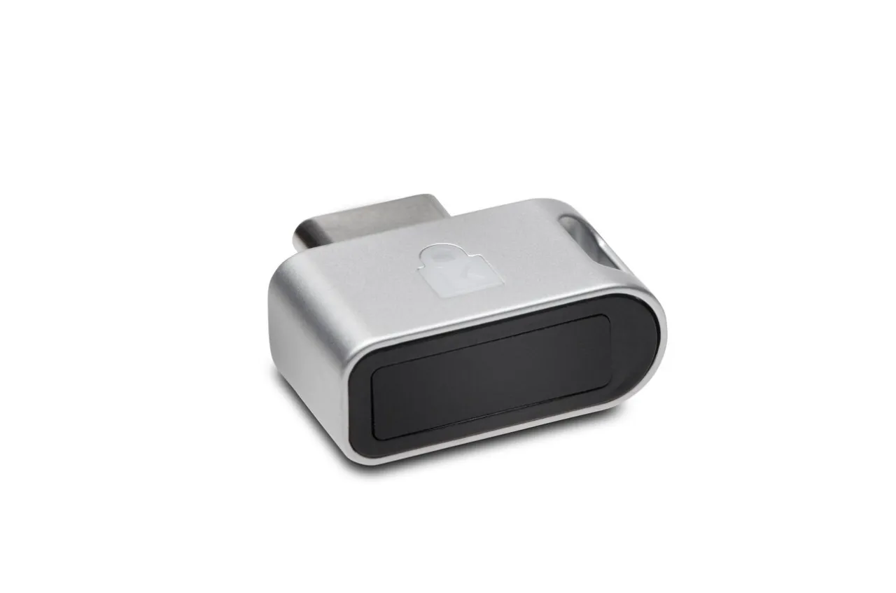 Clearance Kensington VeriMark™ Guard USB-C Fingerprint Security Key - FIDO2, WebAuthn/CTAP2, & FIDO U2F - Cross Platform